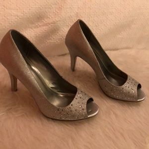 Silver heels